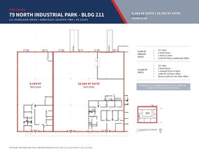 211 Overlook Dr, Sewickley, PA à louer Plan d’étage– Image 1 sur 2