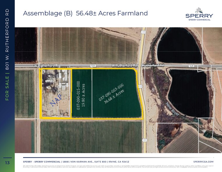 801 Rutherford Rd, Brawley, CA à vendre - Photo de l’immeuble – Image 3 sur 11