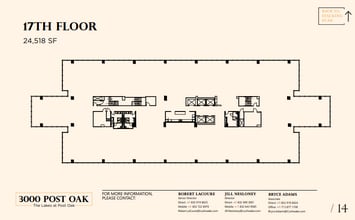 3000 Post Oak Blvd, Houston, TX à louer Plan d’étage– Image 1 sur 1