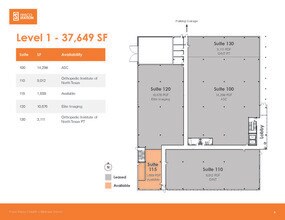 5700 Warren Pky, Frisco, TX à louer Plan d’étage– Image 1 sur 1