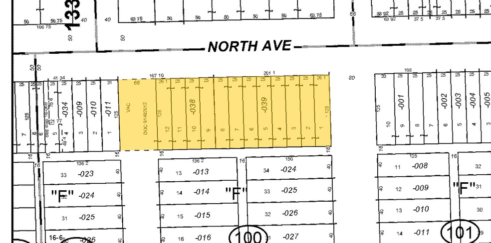 6301-6405 North Ave, Oak Park, IL à louer - Plan cadastral – Image 3 sur 7