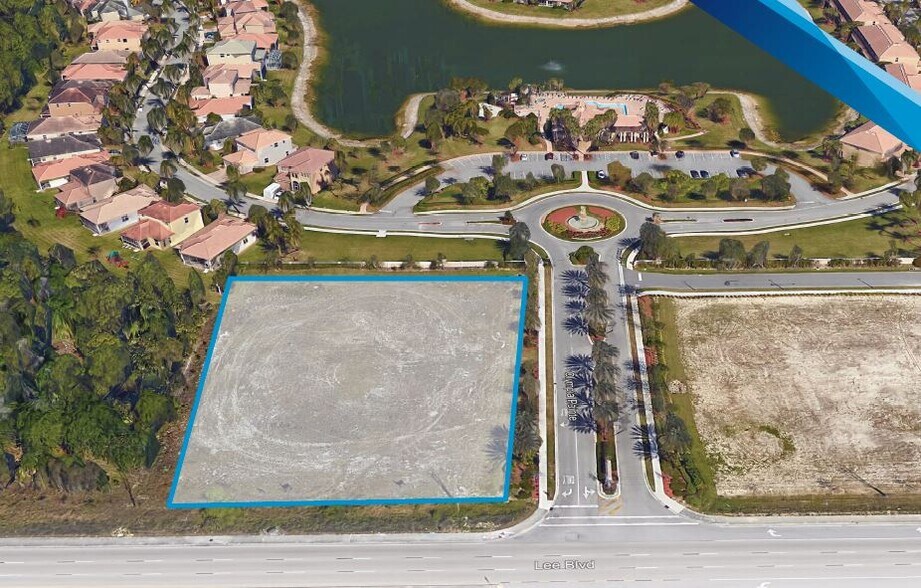 Lee Boulevard & Olympia Pointe Blvd, Lehigh Acres, FL à vendre - Photo de l’immeuble – Image 2 sur 5