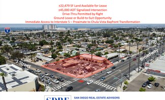 Plus de détails pour 694-696 Broadway, Chula Vista, CA - Terrain à louer