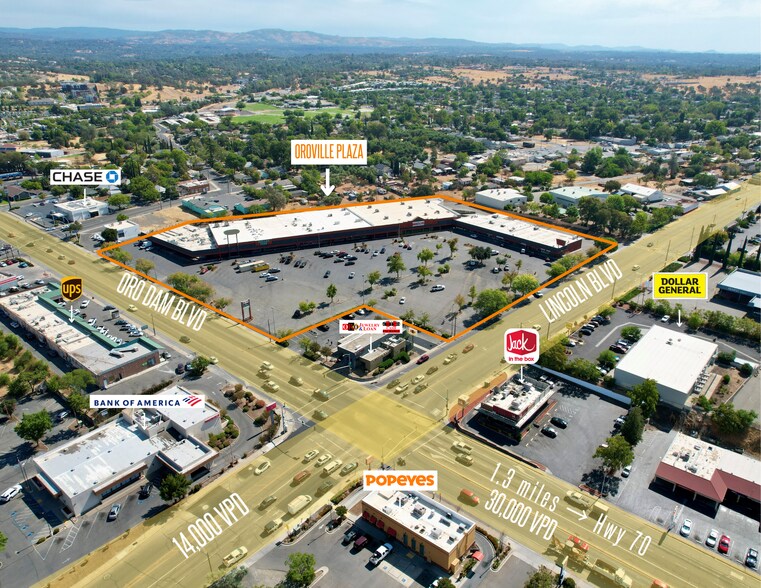 1815-1985 Oro Dam Blvd E, Oroville, CA à vendre - Photo de l’immeuble – Image 3 sur 21