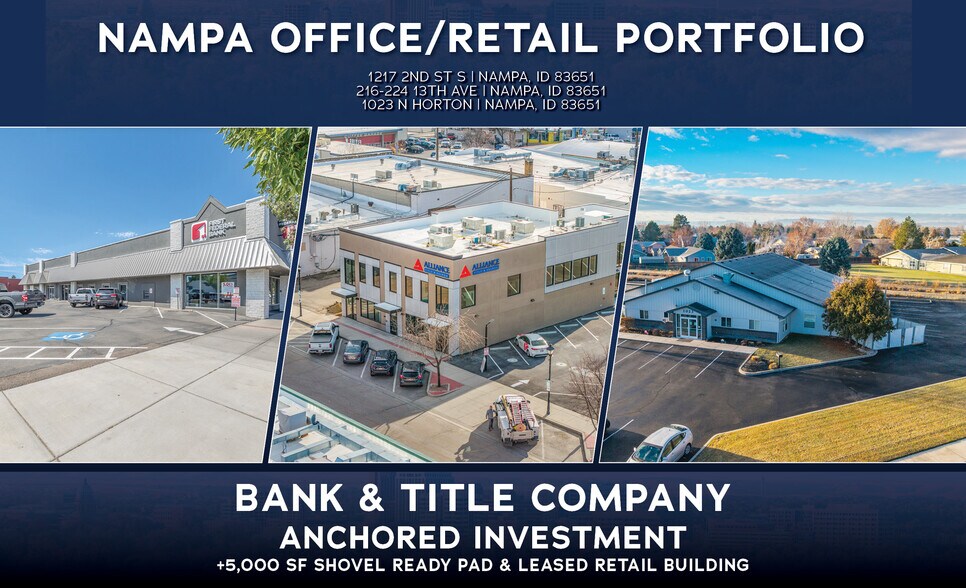 Nampa Office/Retail Portfolio portefeuille de 3 biens à vendre sur LoopNet.fr - Photo principale – Image 1 sur 14