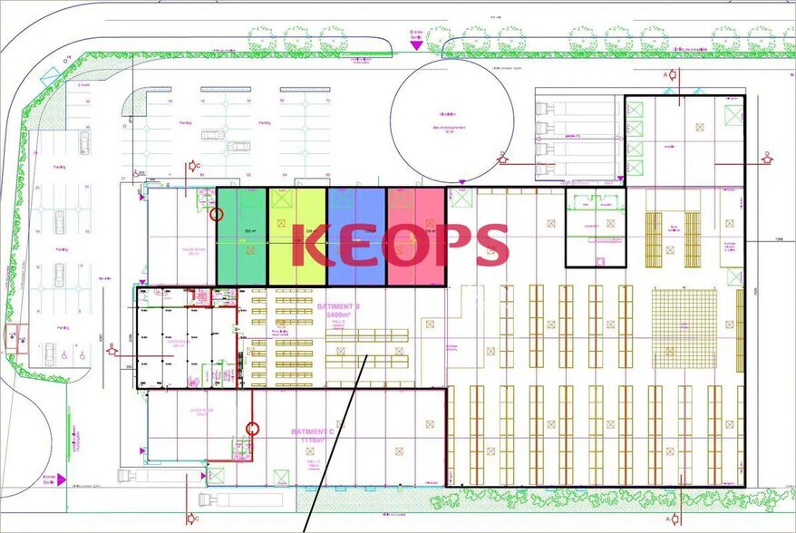 Local d’activités dans Plaisance-du-Touch à louer - Plan d’étage – Image 2 sur 9