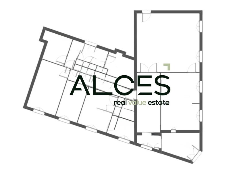 Bureau dans Bordeaux à vendre - Plan d’étage – Image 3 sur 3