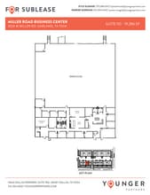 3520 W Miller Rd, Garland, TX à louer Plan d’étage– Image 1 sur 1