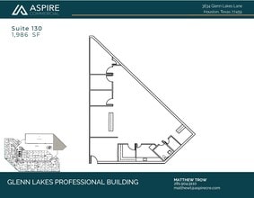 3634 Glenn Lakes Lane, Missouri City, TX à louer Plan d’étage– Image 1 sur 1