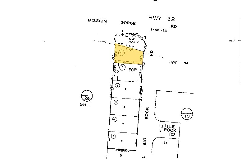 8069 Mission Gorge Rd, Santee, CA à vendre - Plan cadastral – Image 2 sur 4
