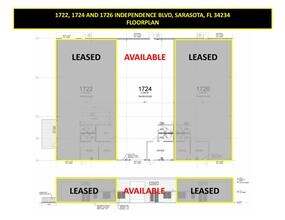 1722 Independence Blvd, Sarasota, FL à louer Photo intérieure– Image 1 sur 1