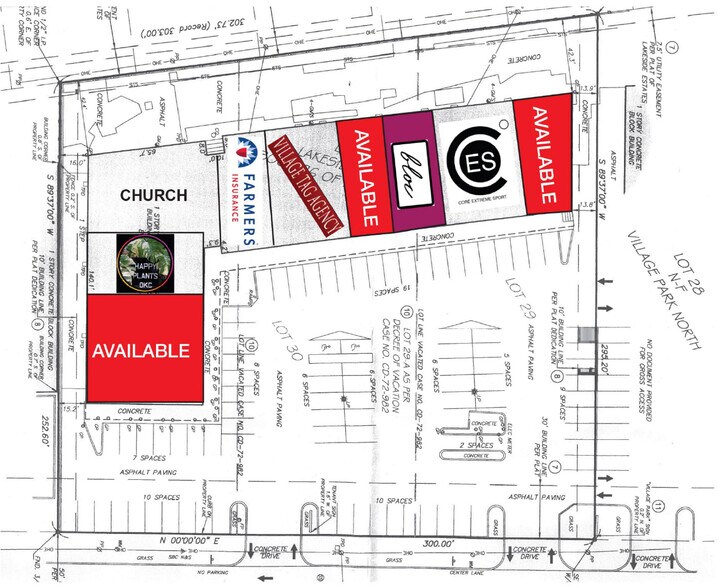 10401 N May Ave, Oklahoma City, OK à louer - Plan de site – Image 2 sur 2