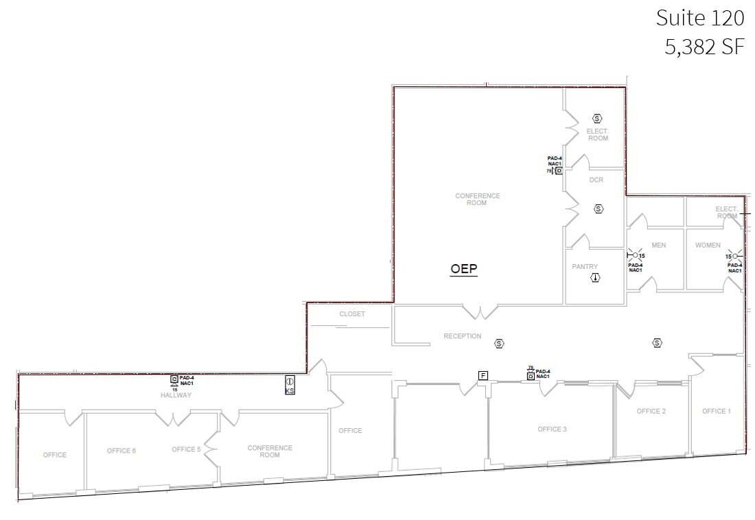 8 Commerce Way, Hamilton, NJ à louer Plan d’étage– Image 1 sur 1