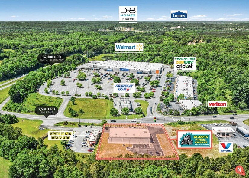 1277 Eighteen Mile Rd, Central, SC à vendre - Photo de l’immeuble – Image 3 sur 4