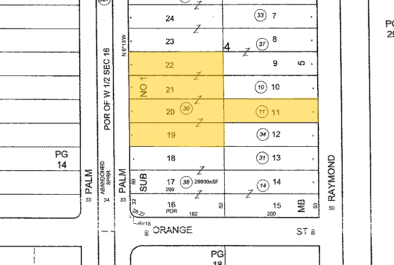 500-506 S Palm Ave, Alhambra, CA à louer - Plan cadastral – Image 3 sur 21