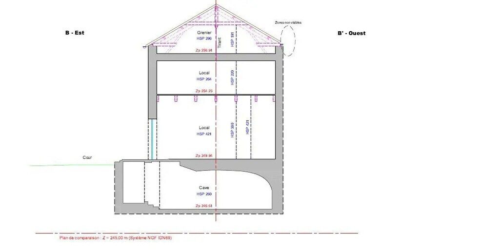 Bureau dans Dijon à vendre - Plan d’étage – Image 3 sur 4