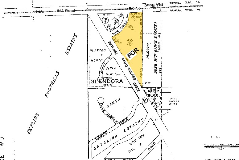 1775 E Skyline Dr, Tucson, AZ à louer - Plan cadastral – Image 2 sur 5