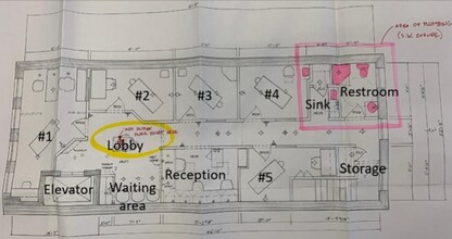 308 Fifth Ave, New York, NY à louer Plan d’étage– Image 1 sur 1