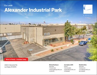 Plus de détails pour 4364 E Alexander Rd, Las Vegas, NV - Industriel/Logistique à louer