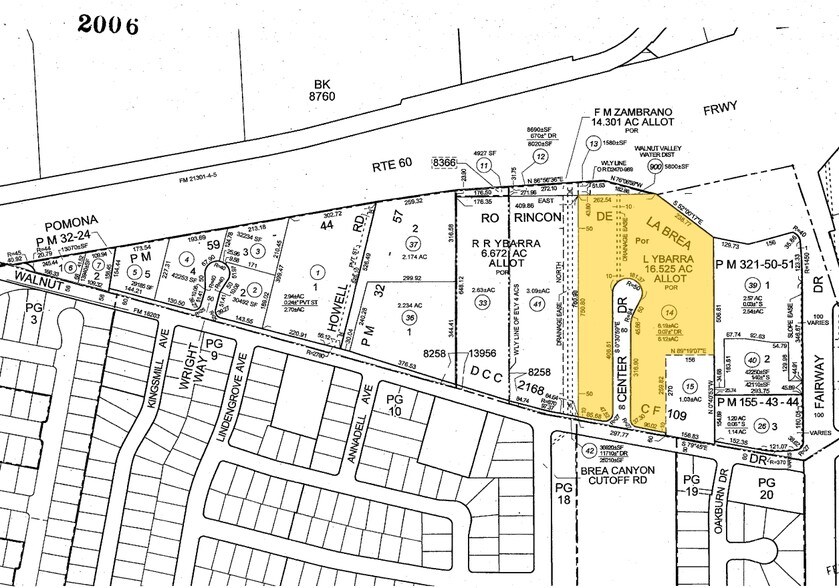1135 Centre Dr, City of Industry, CA à louer - Plan cadastral – Image 2 sur 3