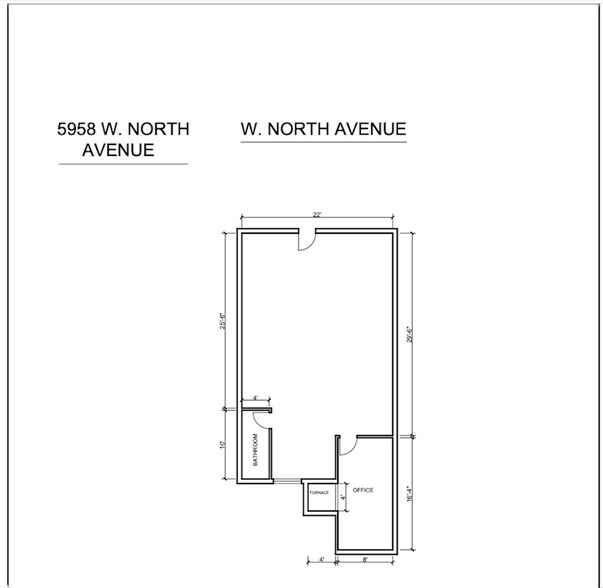 5960 W North Ave, Chicago, IL à louer - Photo de l’immeuble – Image 2 sur 5