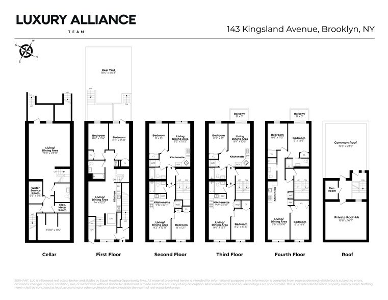 143 Kingsland Ave, Brooklyn, NY à vendre - Plan d’étage – Image 2 sur 2