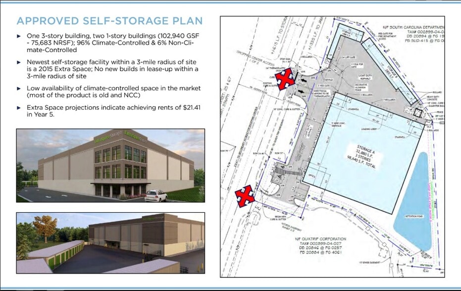 127 Jamil Rd, Columbia, SC à vendre - Plan de site – Image 3 sur 4