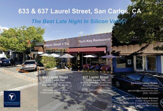 Plus de détails pour 633-637 Laurel St, San Carlos, CA - Bureau/Médical, Local commercial à louer