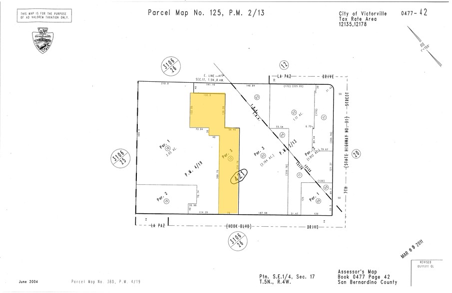 14672 7th St, Victorville, CA à vendre - Plan cadastral – Image 3 sur 3
