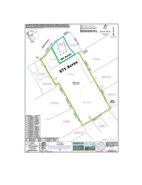 4980 Abbott Rd, Saint Hedwig, TX à vendre - Plan de site – Image 3 sur 3