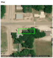 100 E Broadway, Mannsville, OK - VUE AÉRIENNE  vue de carte
