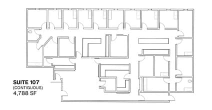 7555 E Osborn Rd, Scottsdale, AZ à louer Plan d’étage– Image 2 sur 2