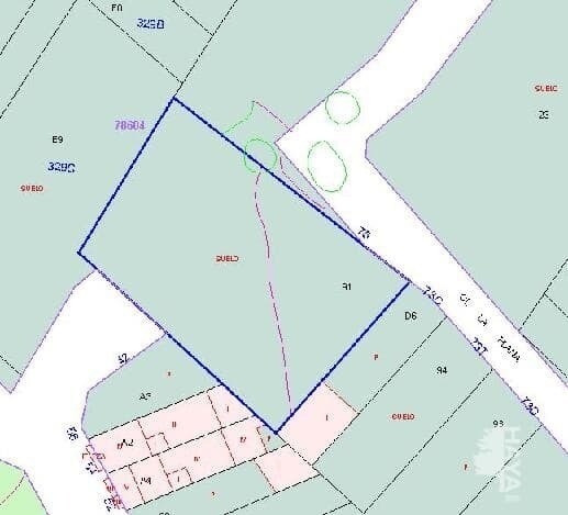 Carrer la Plana, Vila-real, Castellón à vendre - Plan cadastral – Image 3 sur 3