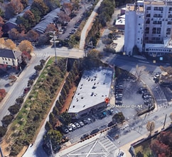 985 Monroe Dr NE, Atlanta, GA - Vue aérienne vue de carte