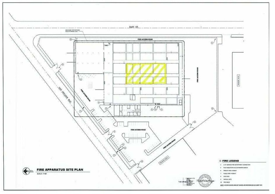10220 San Sevaine Way, Jurupa Valley, CA à louer Plan de site– Image 1 sur 1