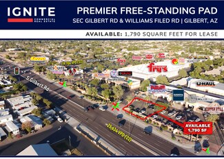 Plus de détails pour SEC Gilbert & Williams Field Rd, Gilbert, AZ - Local commercial à vendre