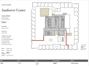 5 Park Plaza, Irvine, CA à louer Plan d’étage– Image 1 sur 1