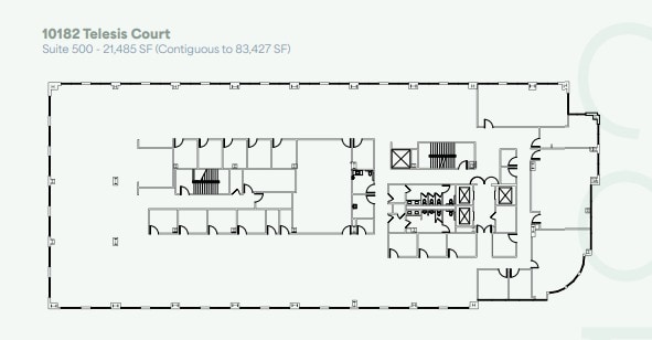 10188 Telesis Ct, San Diego, CA à louer Plan d’étage– Image 1 sur 1