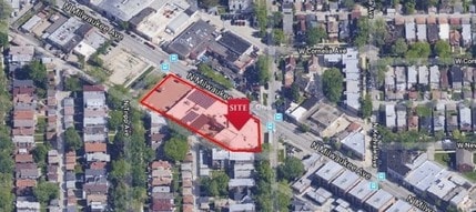 3500 N Milwaukee Ave, Chicago, IL - VUE AÉRIENNE  vue de carte