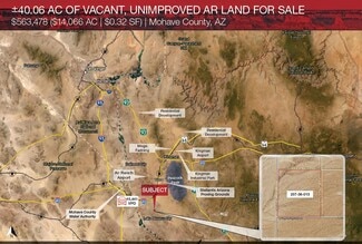 Plus de détails pour S W Crystal Springs Dr & S Kickapoo Dr, Yucca, AZ - Terrain à vendre