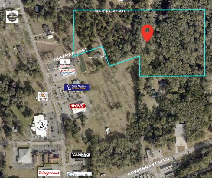 12465 Huffman Ln, Grand Bay, AL à vendre - Photo de l’immeuble – Image 2 sur 2