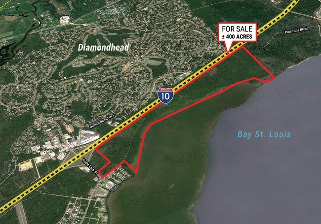 Plus de détails pour 7051 Interstate 10, Diamondhead, MS - Terrain à vendre