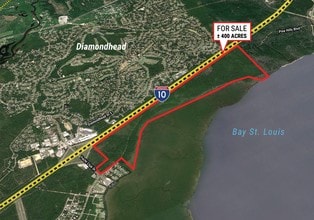 7051 Interstate 10, Diamondhead, MS - VUE AÉRIENNE  vue de carte - Image1