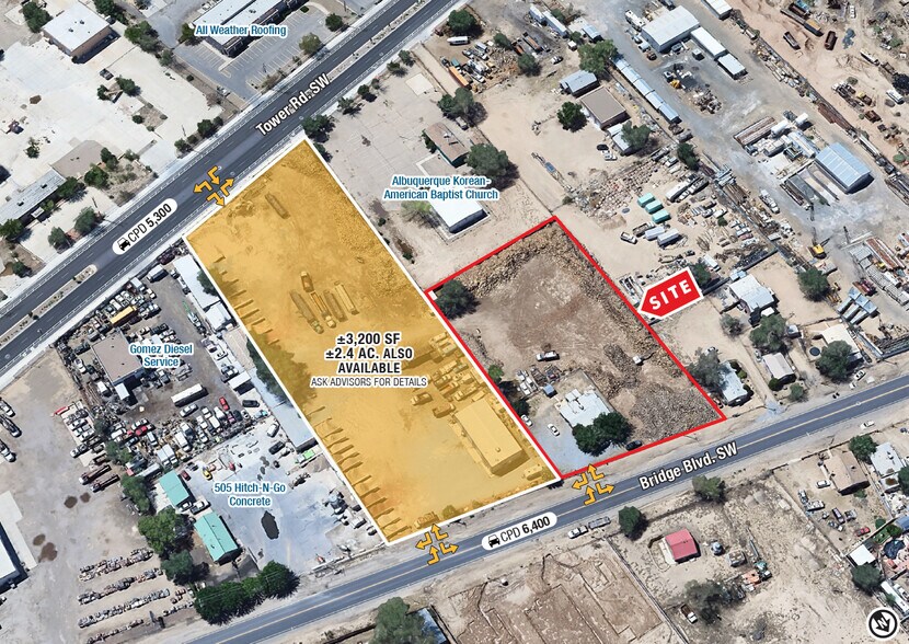 3200 Bridge Blvd SW, Albuquerque, NM à louer - Photo de l’immeuble – Image 2 sur 7