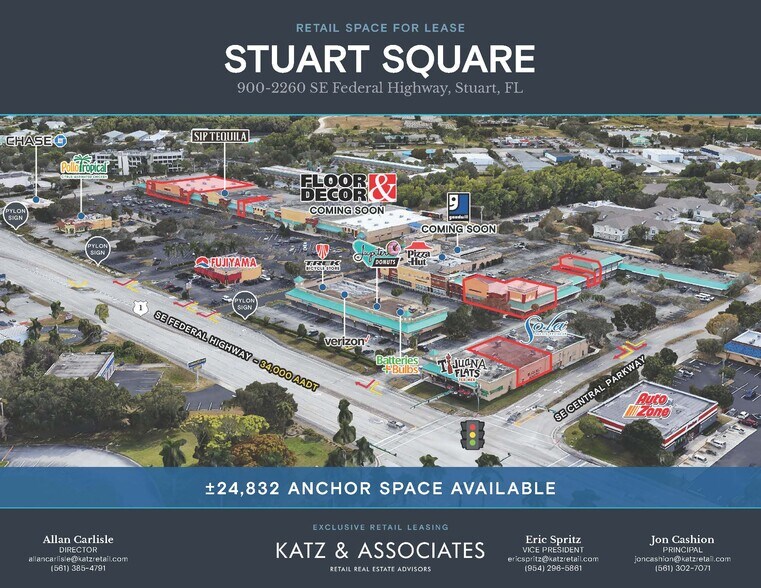 1982-1990 SE Federal Hwy, Stuart, FL à louer - Photo de l’immeuble – Image 1 sur 4