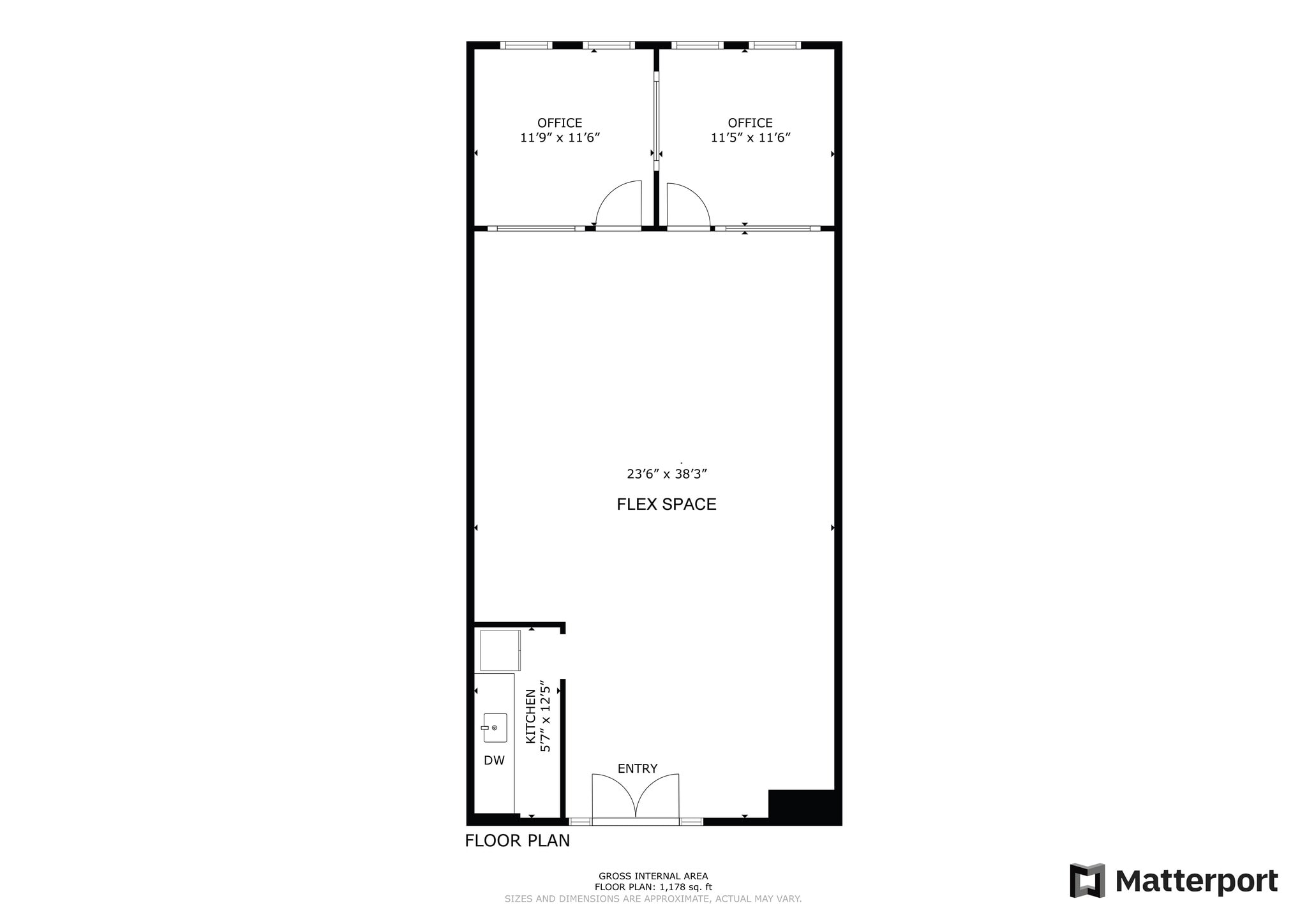 1620 Market St, Denver, CO à louer Plan d’étage– Image 1 sur 1