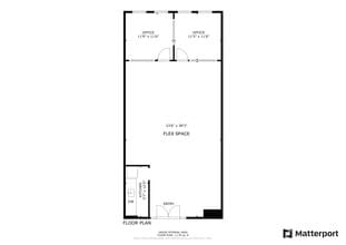 1620 Market St, Denver, CO à louer Plan d’étage– Image 1 sur 1
