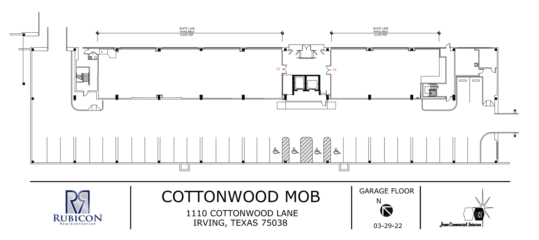 1110 Cottonwood Ln, Irving, TX à louer Plan d’étage– Image 1 sur 1