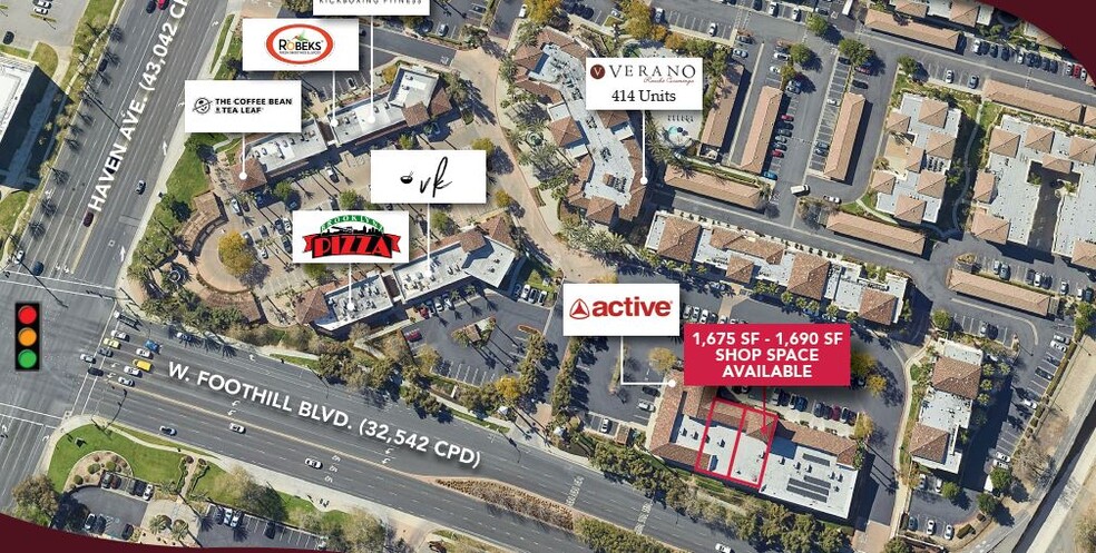 10399 Foothill Blvd, Rancho Cucamonga, CA à louer - Photo de l’immeuble – Image 1 sur 10