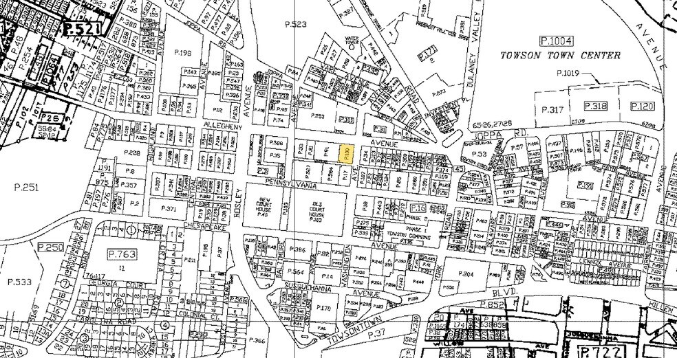 502 Washington Ave, Towson, MD à louer - Plan cadastral – Image 2 sur 29